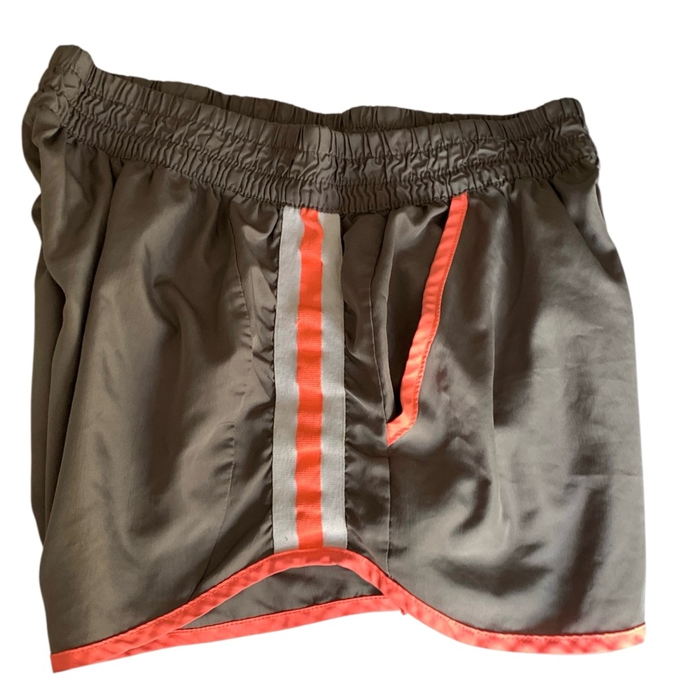 ZONE PRO Woman’s Gray Athletic Running Shorts Size Large